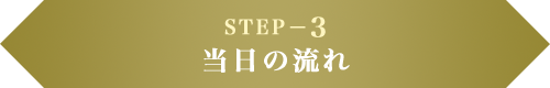 STEP−3 当日の流れ